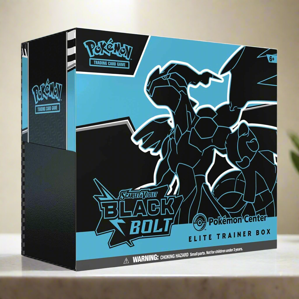 Scarlet & Violet-Black Bolt Pokémon Center Exclusive ETB