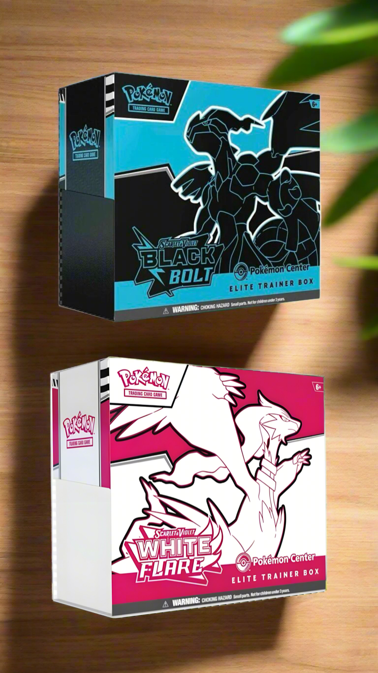 Scarlet & Violet—White Flare Pokémon Center Exclusive ETB