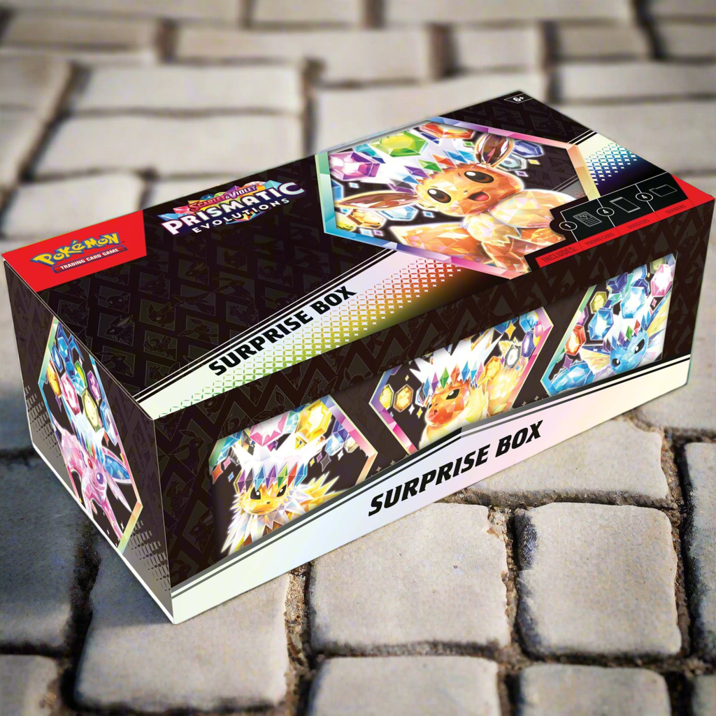 Prismatic Evolutions Surprise Box