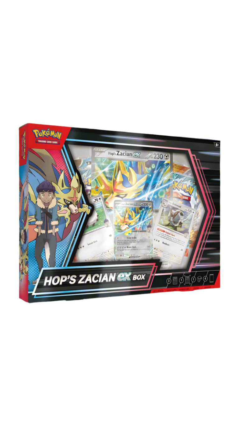 Hop's Zacian ex Box