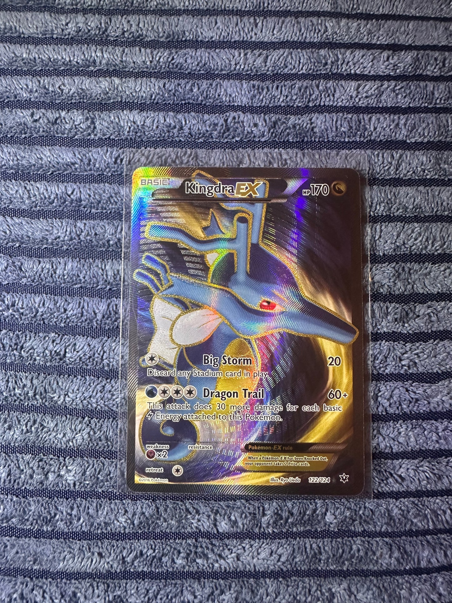 Kingdra EX (Full Art) - XY - Fates Collide