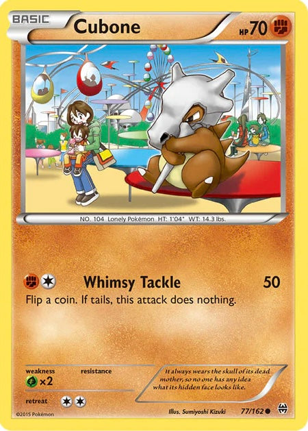 Cubone - XY - BREAKthrough (BKT) Reverse Holo
