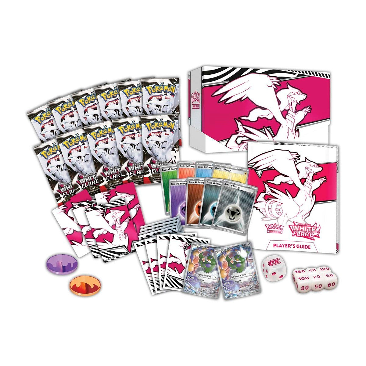 Scarlet & Violet—White Flare Pokémon Center Elite Trainer Box (Pre-Order)