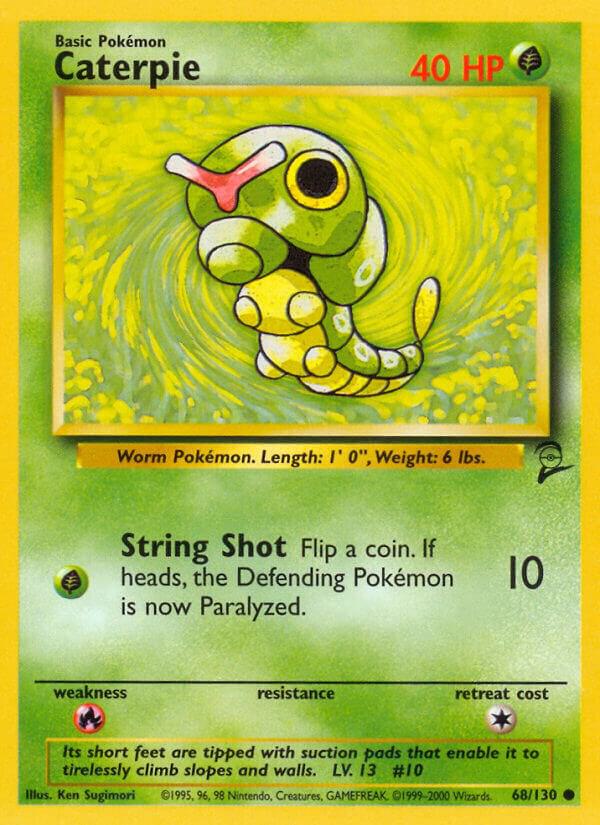 Caterpie - Base Set 2 (BS2) LP