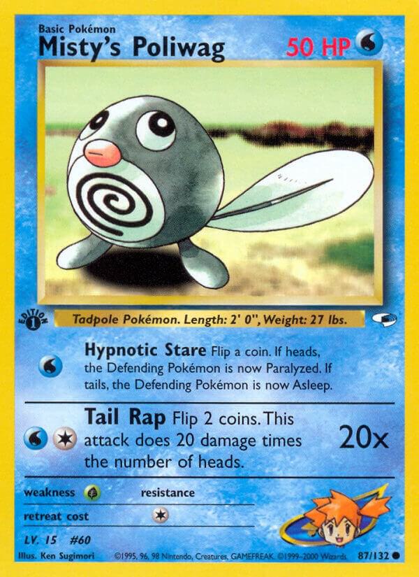 Misty's Poliwag - Gym Heroes (G1)