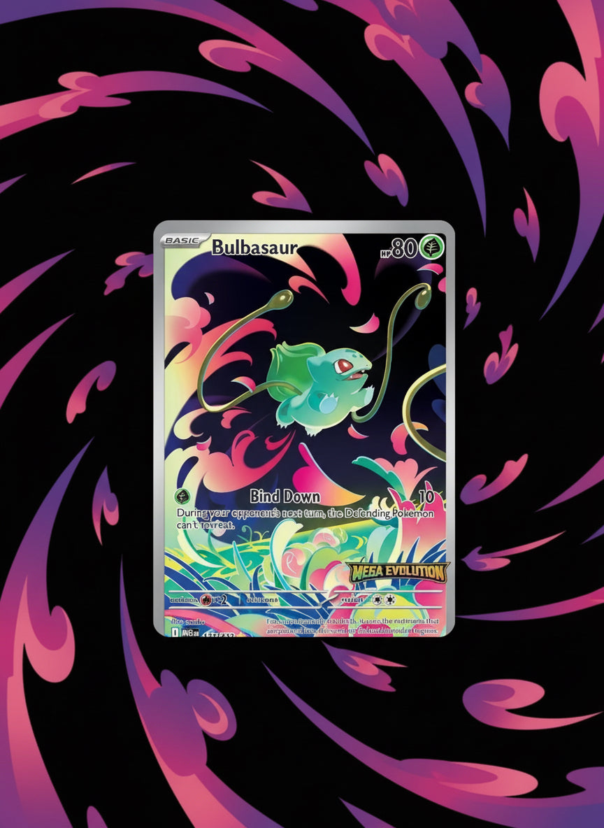 Mega Evolution Bulbasaur Box Topper (Sealed)