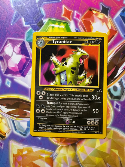 Tyranitar (31) - Neo Discovery [Unlimited] [DMG-pen]