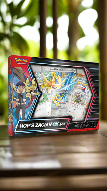 Hop's Zacian ex Box