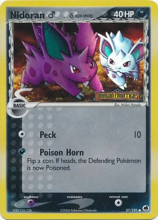 Nidoran M (Delta Species) - Dragon Frontiers [Stamped]