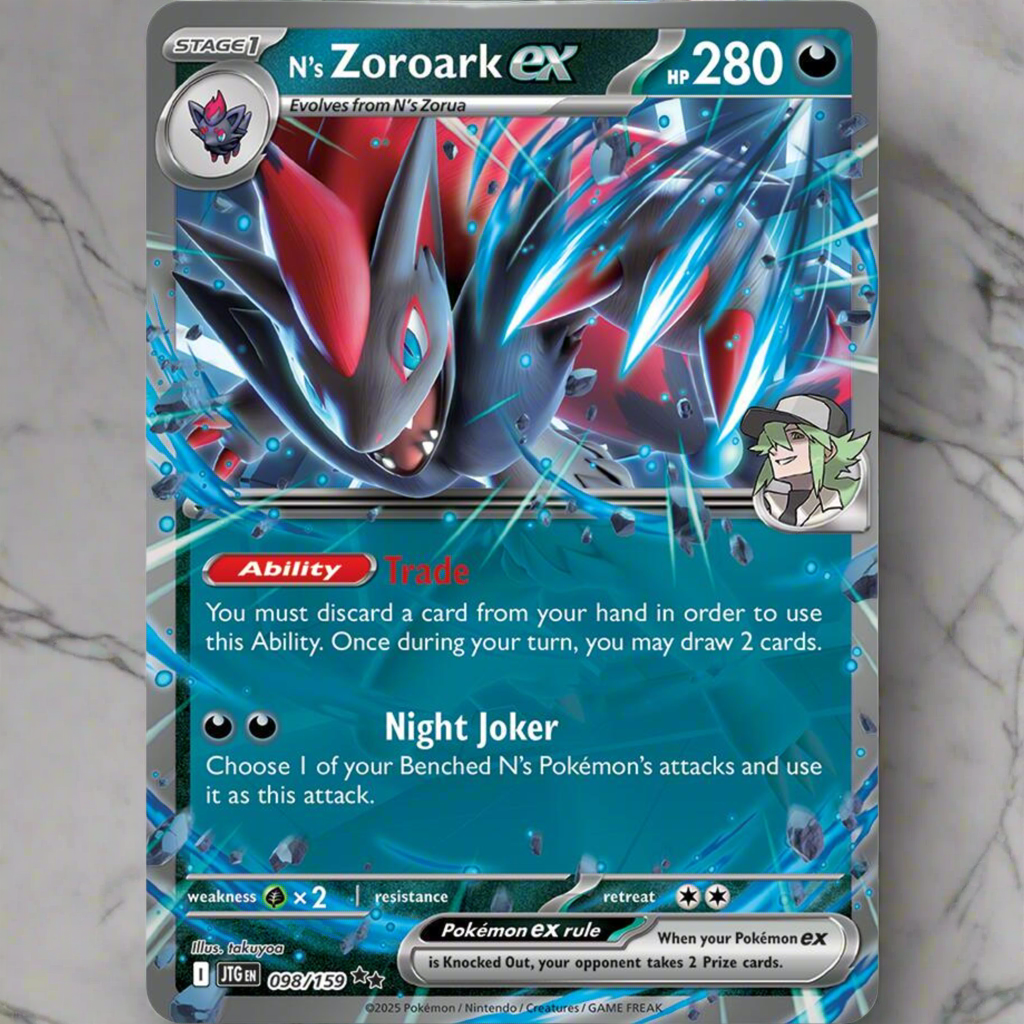 N's Zoroark ex - 098/159 - SV09: Journey Together