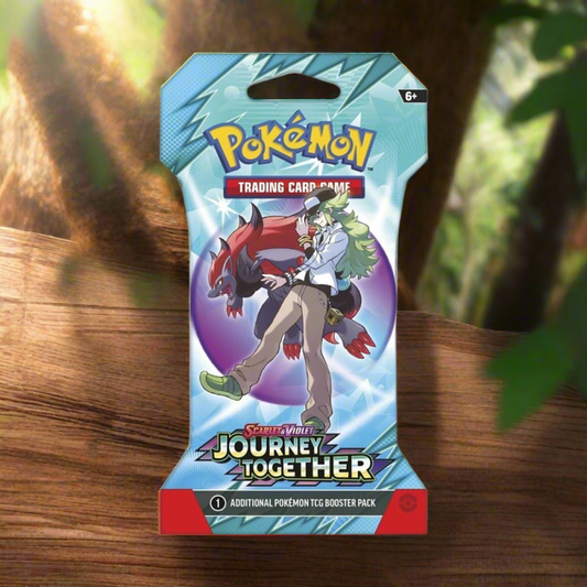 Journey Together Sleeved Booster Pack - SV09: Journey Together