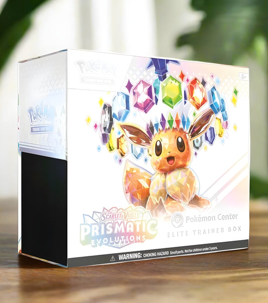Prismatic Evolutions Pokemon Center Exclusive ETB