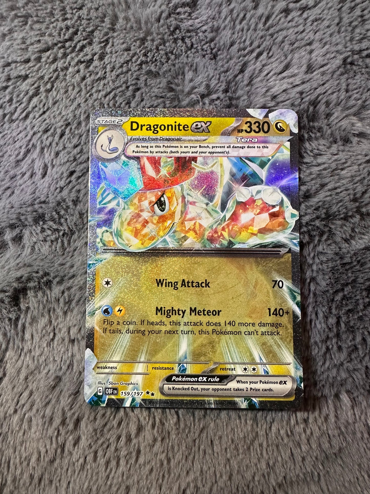 Dragonite ex - SV03: Obsidian Flames