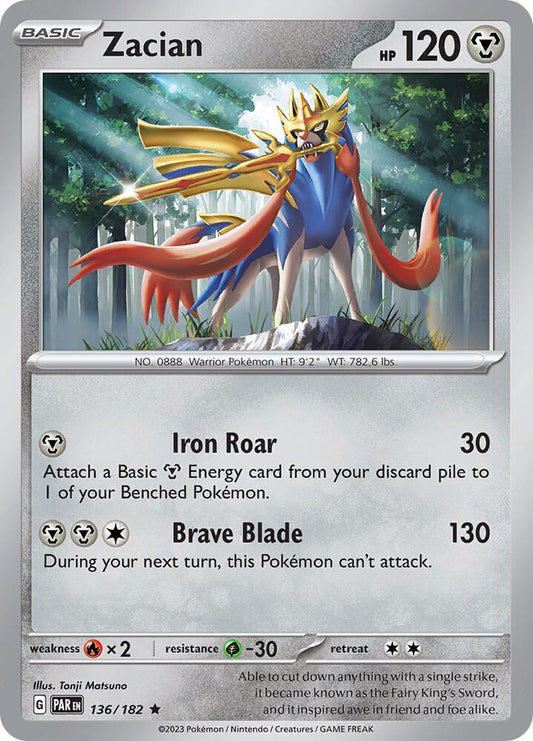 Zacian - SV04: Paradox Rift