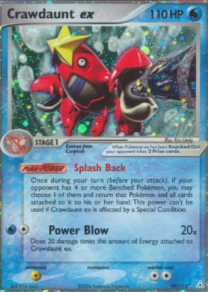 Crawdaunt ex - Holon Phantoms (HP) [NM]