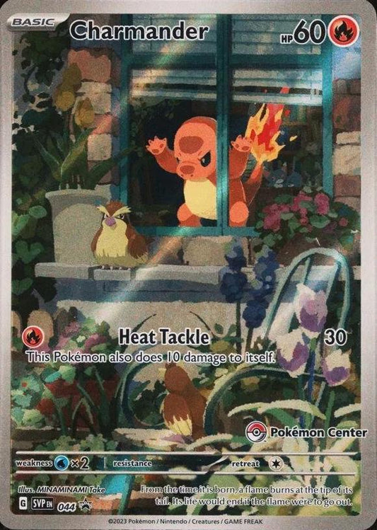 Charmander - 044 (Pokemon Center Exclusive) - SV: Scarlet & Violet Promo Cards