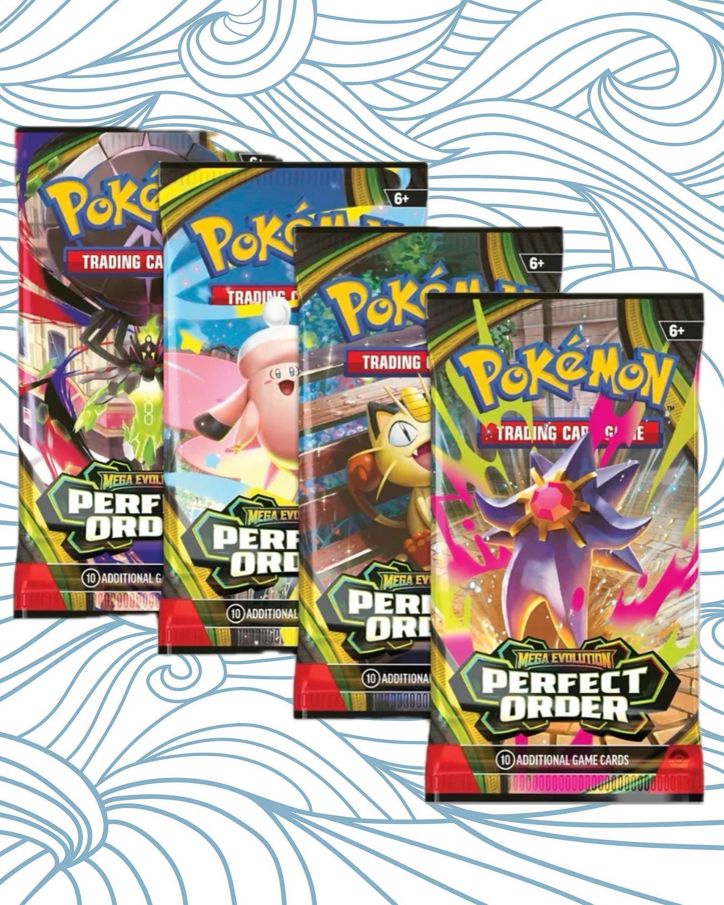 Mega Evolution- Perfect Order Booster Pack (Random Art)