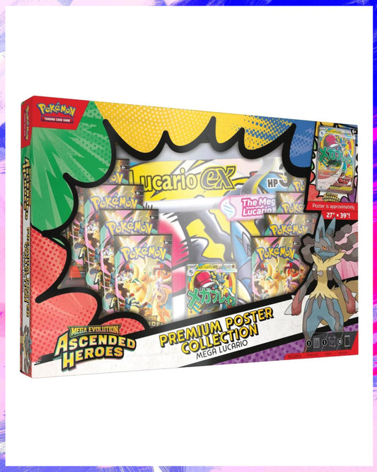 Premium Poster Collection: Mega Lucario - ME: Ascended Heroes