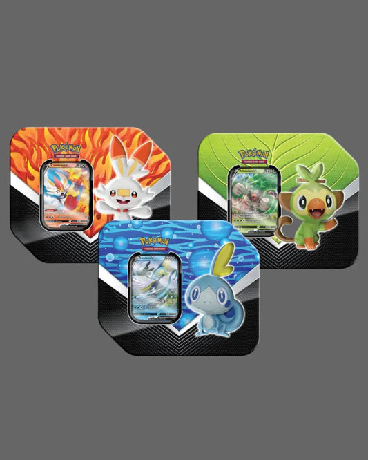 Galar Partners Tin [Set of 3] - SWSH01: Sword & Shield Base Set