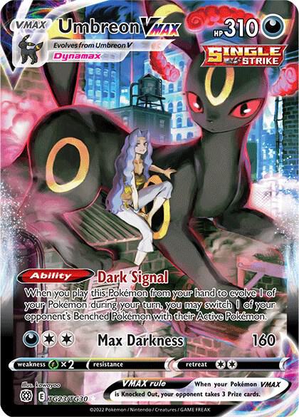 PSA 9 Umbreon VMAX - SWSH09: Brilliant Stars Trainer Gallery