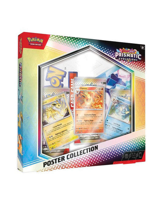 Pokémon TCG: Scarlet & Violet-Prismatic Evolutions Poster Collection
