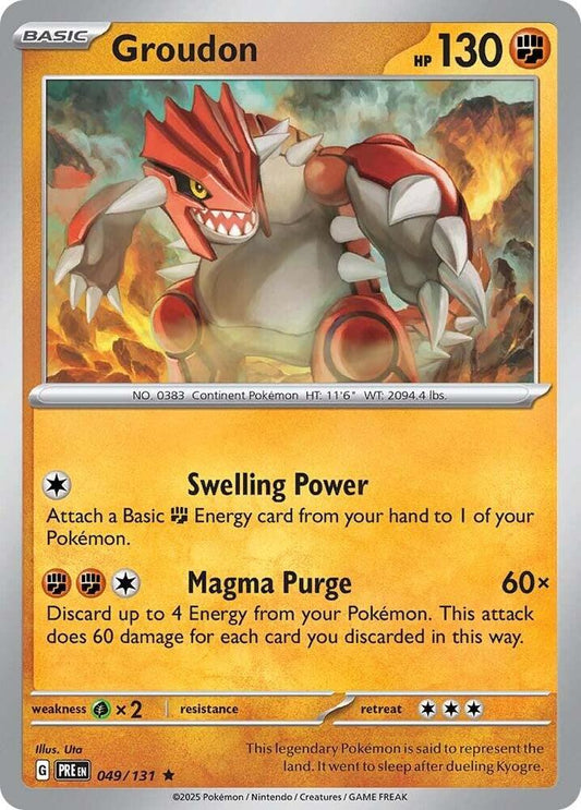 Groudon - SV: Prismatic Evolutions