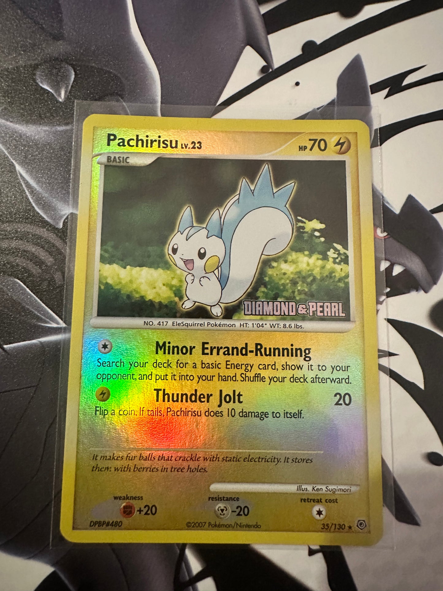 Pachirisu - Diamond and Pearl [Stamped]