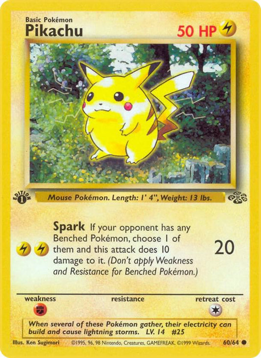 Pikachu 60/64 - Jungle [Unlimited]