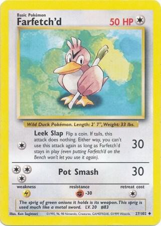 Farfetch'd - Base Set [Unlimited]