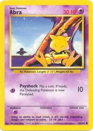 Abra - Base Set [Unlimited]
