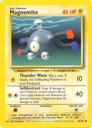 Magnemite - Base Set [Unlimited]