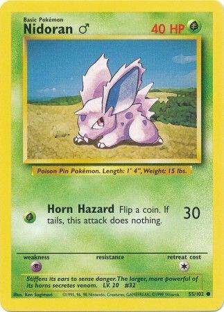 Nidoran M - Base Set [unlimited]
