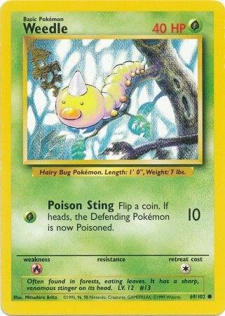 Weedle - Base Set [Unlimited]