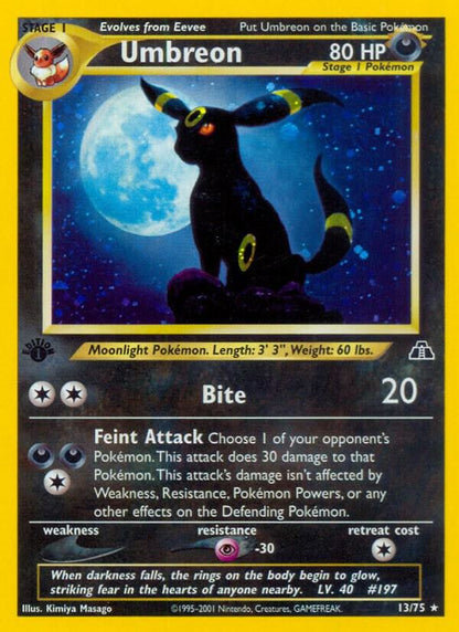 Umbreon 13/75 - Neo Discovery (Unlimited) [DMG-PEN]