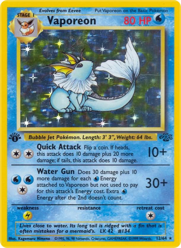 Vaporeon 12/64 Jungle [Unlimited]
