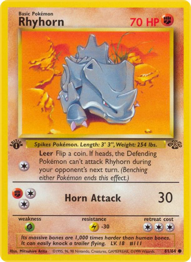 Rhyhorn - Jungle (JU) [Unlimited]