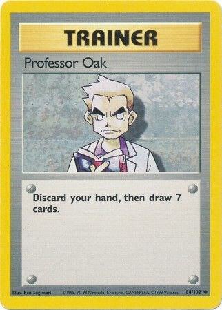 Professor Oak - Base Set (BS) [Unlimited]