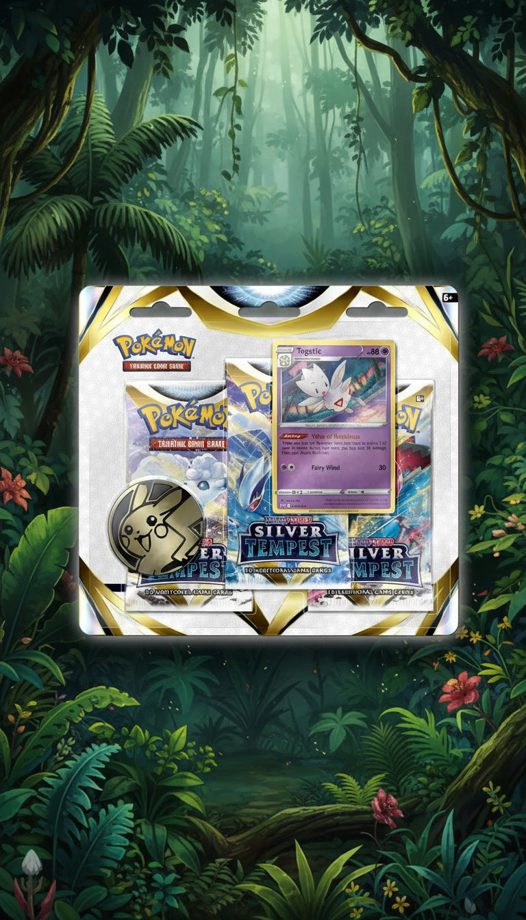 Silver Tempest 3 Pack Blister [Togetic] - SWSH12: Silver Tempest (SWSH12)
