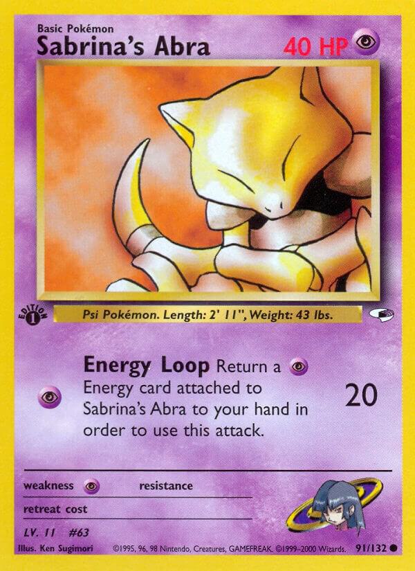 Sabrina's Abra - Gym Heroes (G1)