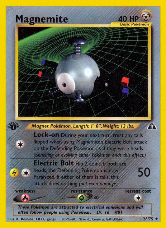 Magnemite (26) - Neo Discovery (N2) [Unlimited]