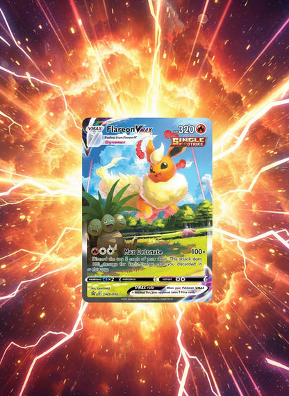 Flareon VMAX - SWSH180 - SWSH: Sword & Shield Promo Cards (Near Mint)