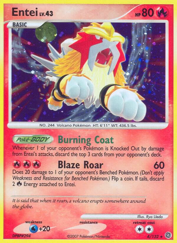 Entei - Secret Wonders (SW) Reverse Holo