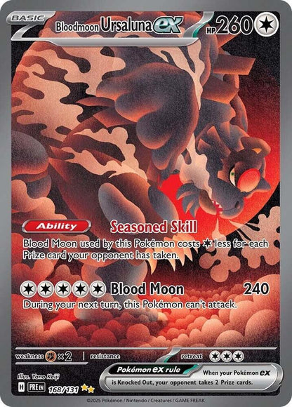 Bloodmoon Ursaluna ex - SV: Prismatic Evolutions